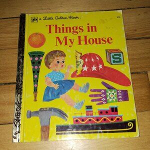 Things in my House (1976, A Little Golden Book)